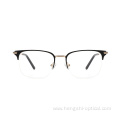 Hot Sell Fashion Eyeglasses Metal Frame Optical Eyewear Eye Glasses